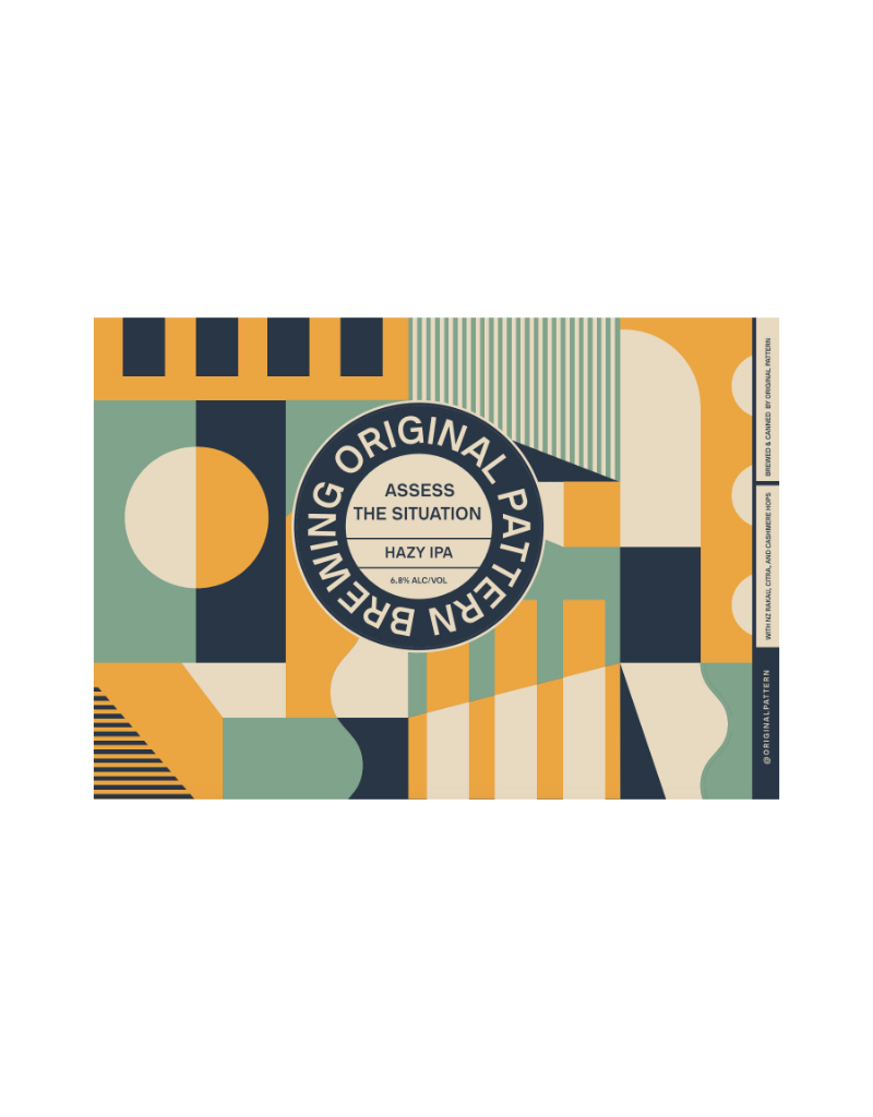 Original Pattern Brewing Co. Assess the Situation Hazy IPA 4 pack 16 oz