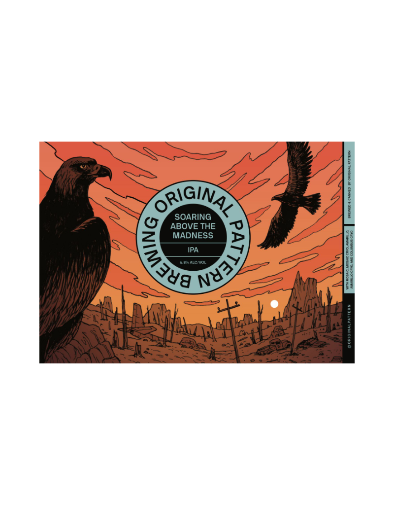 Original Pattern Brewing Co. Soaring Above the Madness IPA 4 pack 16 oz