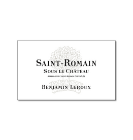 Benjamin Leroux 2023 Benjamin Leroux Saint-Romain Sous le Chateau  750 ml