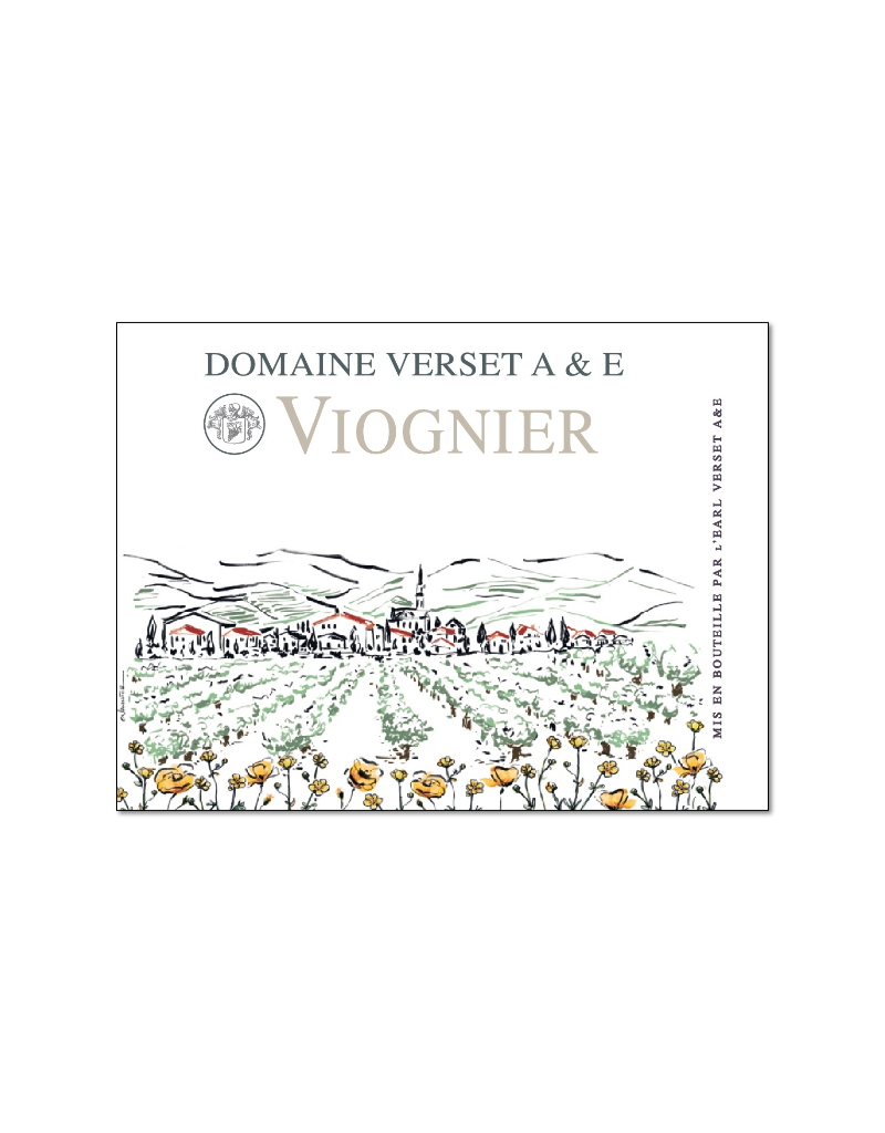 2024 Domaine Verset Viognier Vin de France  750 ml