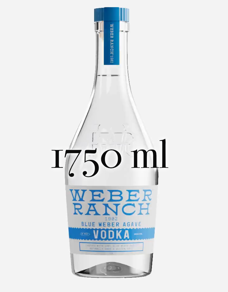 Weber Ranch 1902 Blue Weber Agave Vodka  1750 ml