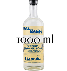 Mal Bien Morales Lopez Espadin Mezcal  1 L