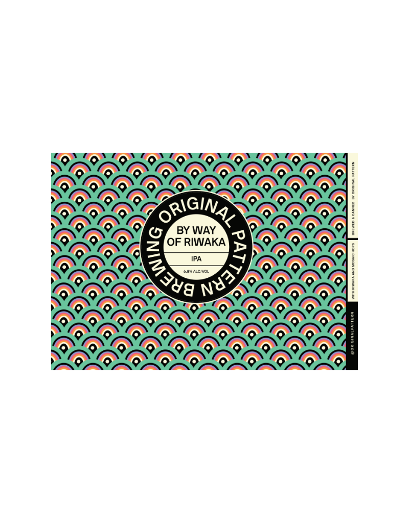 Original Pattern Brewing Co. By Way of Riwaka IPA 4 pack 16 oz