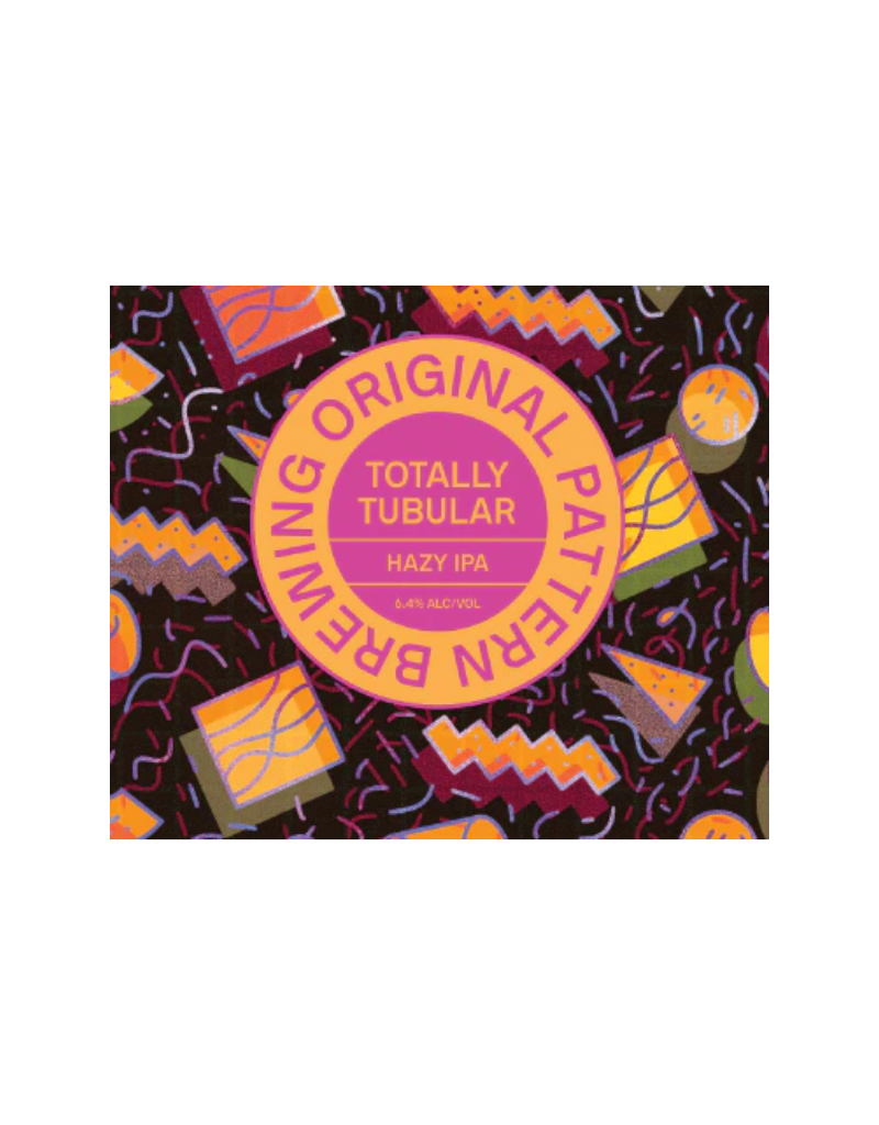 Original Pattern Brewing Co. Totally Tubular Hazy IPA 4 pack 16 oz