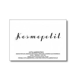 2022 Jutta Ambrositch Kosmopolit Gemischtersatz Vienna  750 ml