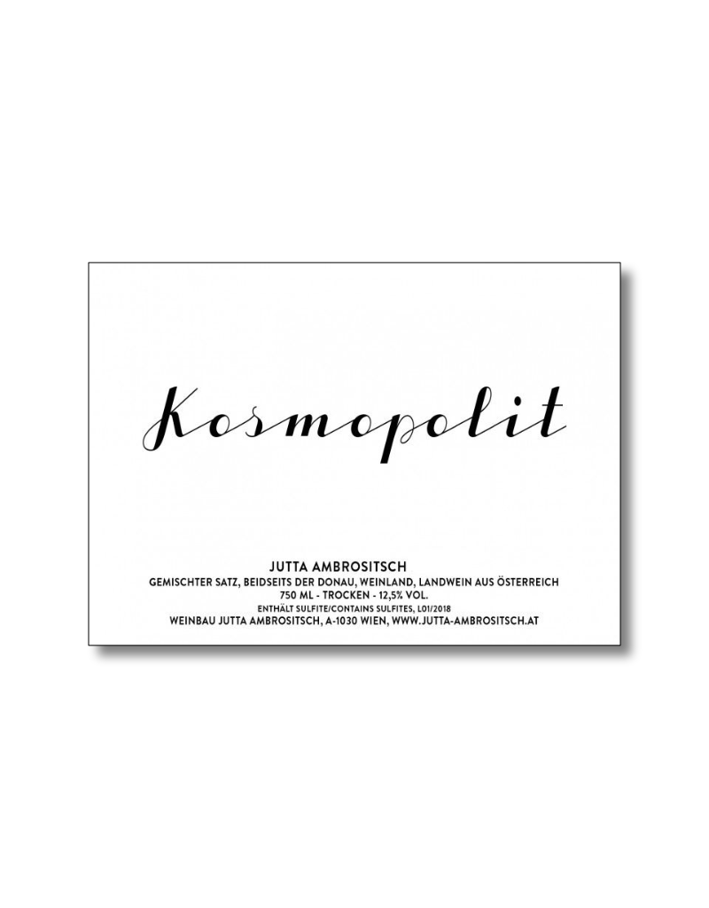 2022 Jutta Ambrositch Kosmopolit Gemischtersatz Vienna  750 ml