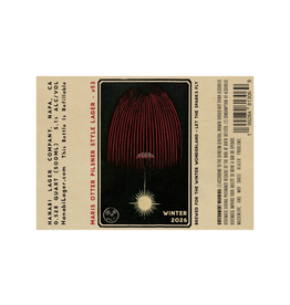 Hanabi W26 Maris Otter Pilsner Style Lager  500 ml