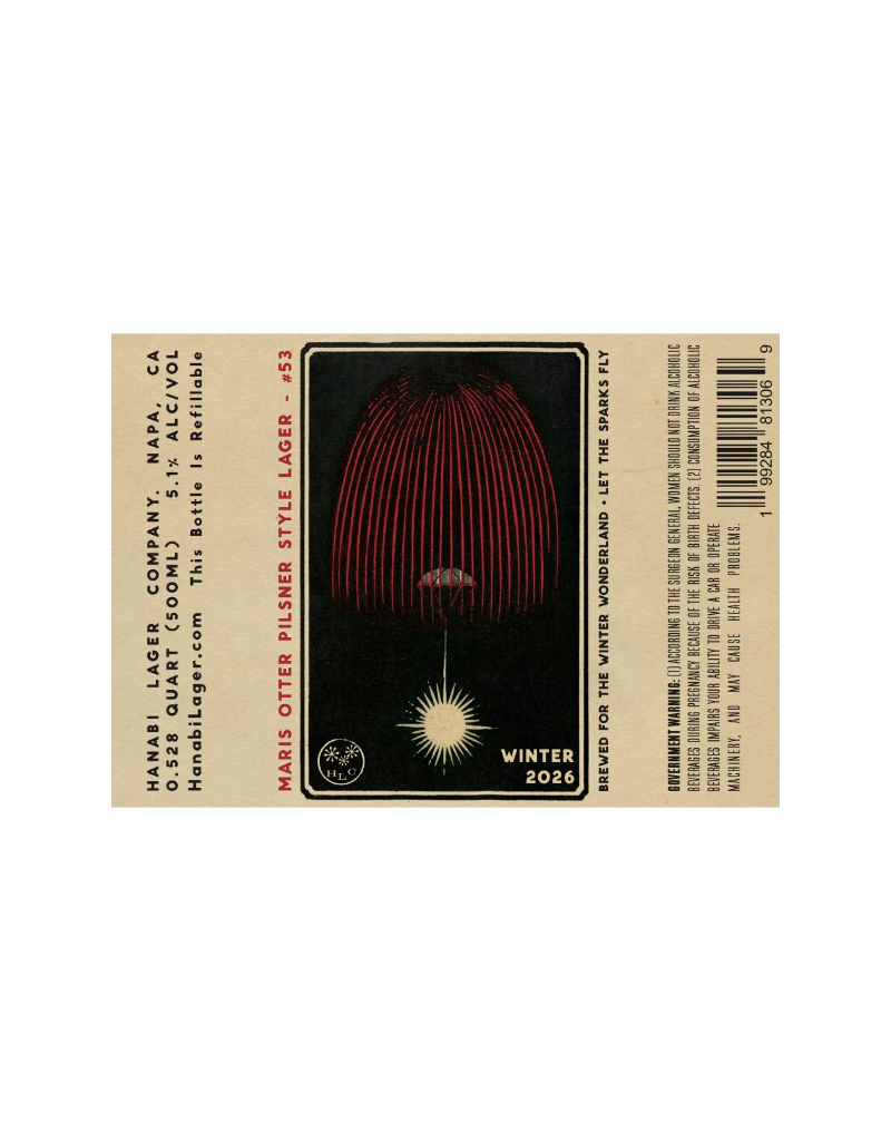 Hanabi W26 Maris Otter Pilsner Style Lager  500 ml