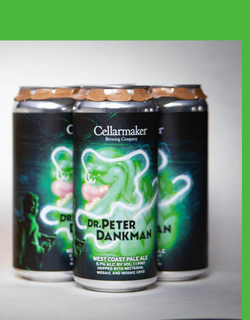 Cellarmaker Brewing Co.  Dr. Peter Dankman West Coast Pale Ale  4 pack 12 oz