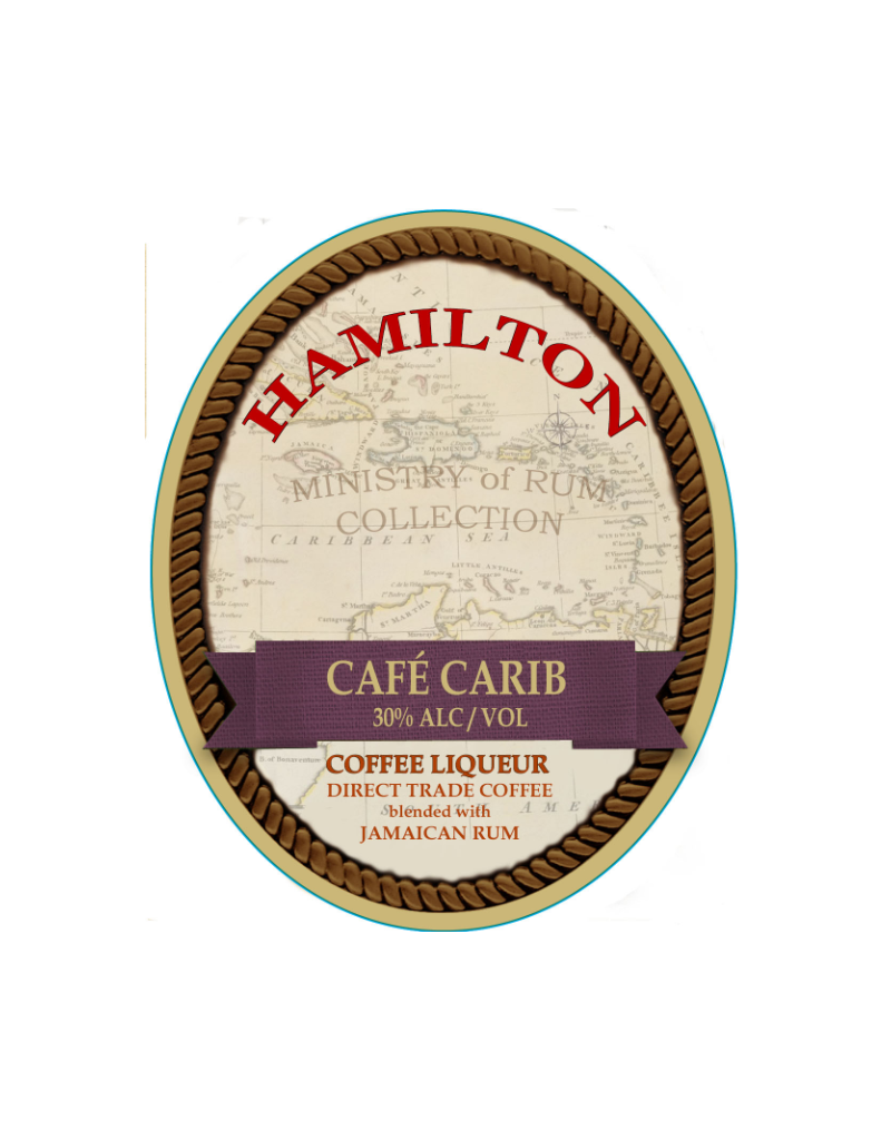 Hamilton Hamilton Cafe Carib Coffee Liqueur  750 ml