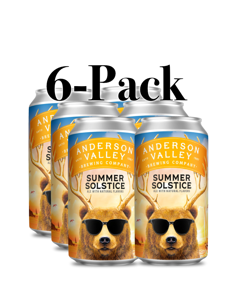 Anderson Valley Anderson Valley Summer Solstice Ale Cans  6 pack 12 oz