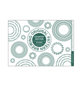 Original Pattern Brewing Co. Country Doctor Czech Lager 4 pack 16 oz