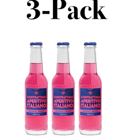 Contratto Contrattino Non-Alcoholic Aperitivo Italiano 3 pack  200 ml