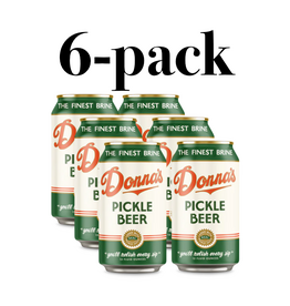Donna's Pickle Beer 6-pack 12 oz