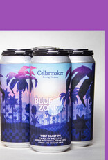 Cellarmaker Brewing Co. Blue Zone West Coast IPA 4 pack 12 oz