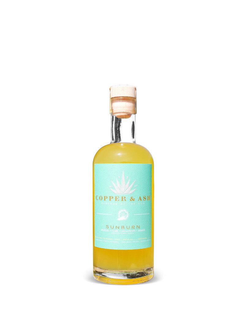 Copper & Ash Sunburn Mezcal Cocktail  375 ml