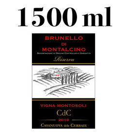 2010 Casanuova delle Cerbaie Vigna Montosoli Brunello di Montalcino Riserva  1500 ml