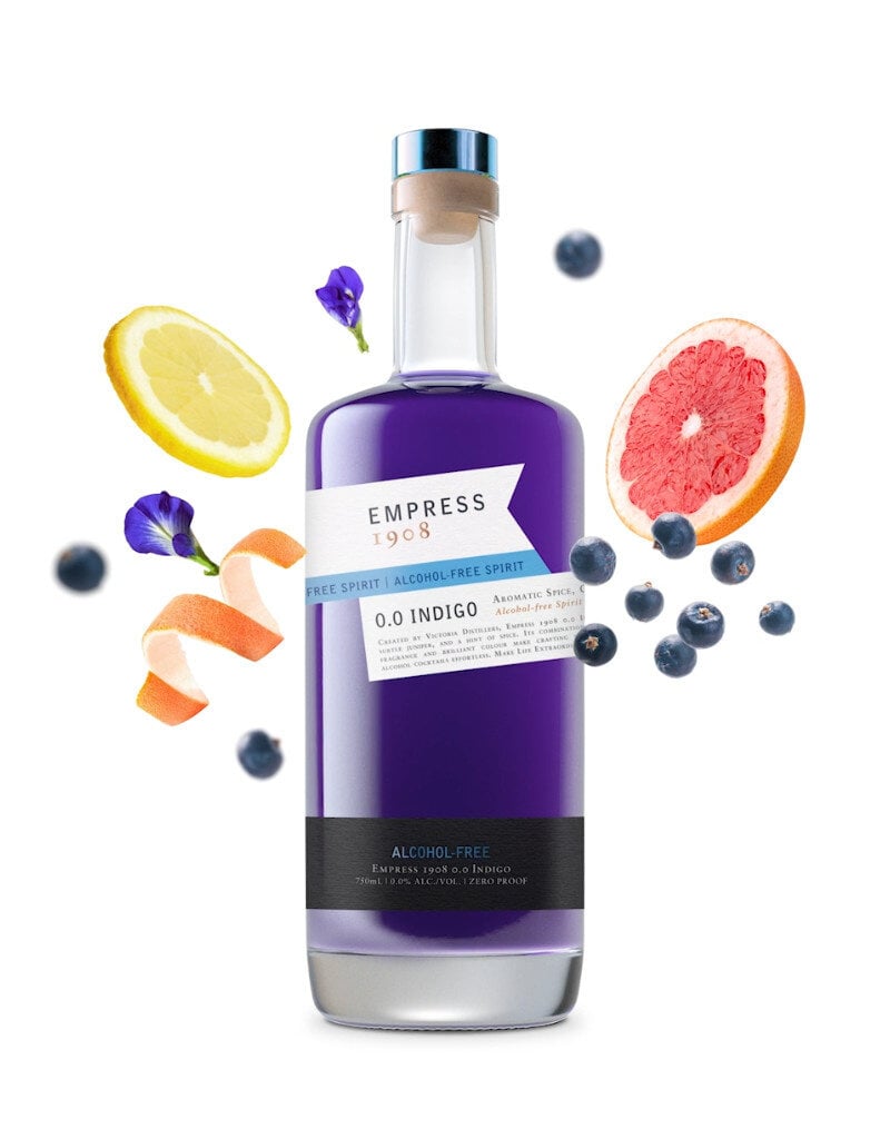 Empress 1908 Non-Alcoholic 0.0 Indigo Gin 750 ml
