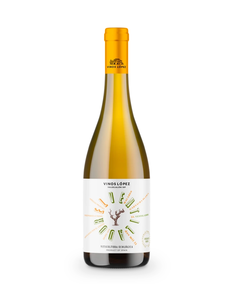 2024 Vinos Lopez El Ventilador Blanco Valdejalon  750 ml