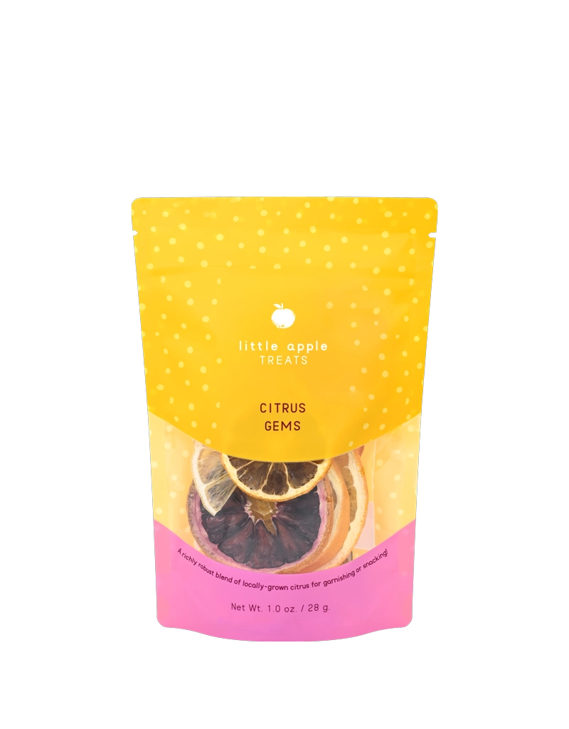 Little Apple Treats Citrus Gems Dehydrated Mixed Citrus  375 ml