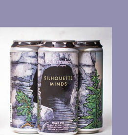 Cellarmaker Brewing Co. Silhouette Minds Hazy IPA  4 pack 12 oz