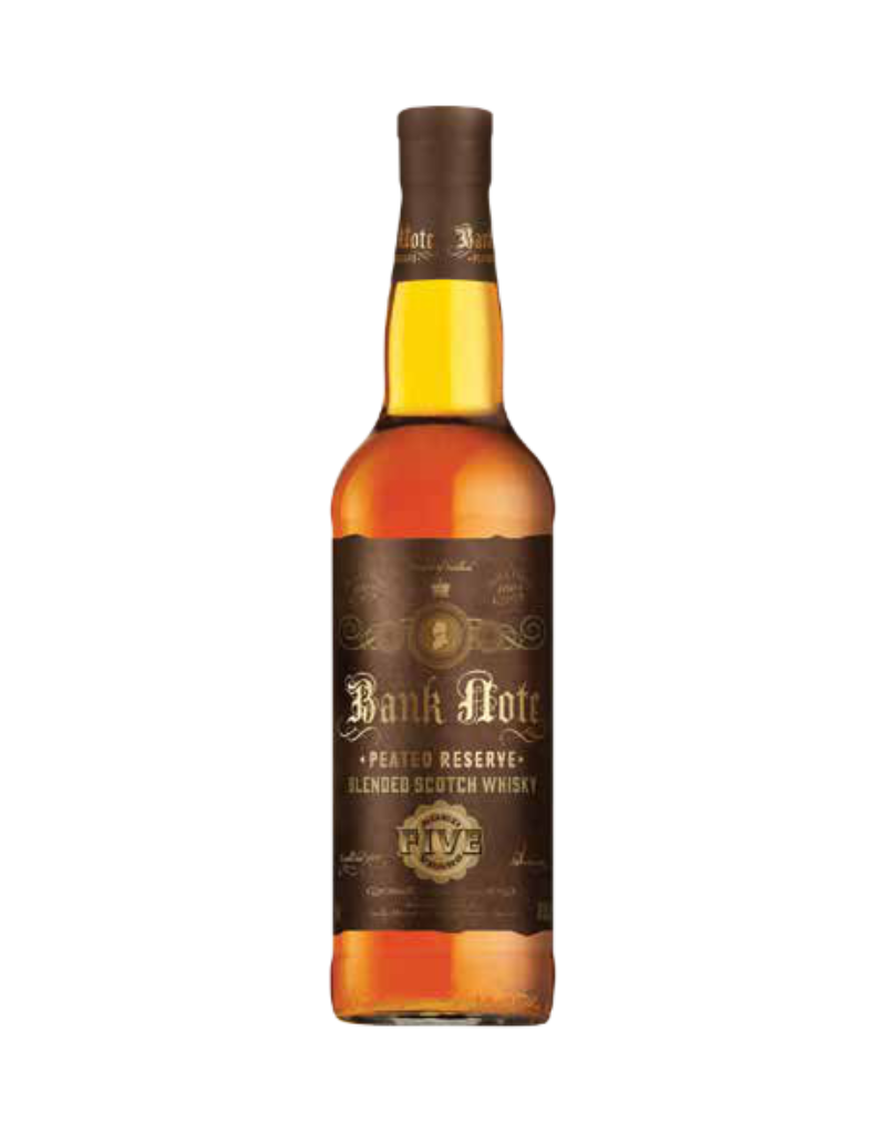 A.D. Rattray Bank Note Peated Reserve 5 Year Old Blended Scotch  700 ml