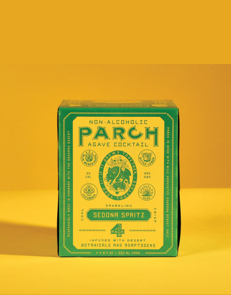 Parch Sedona Spritz Non-Alcoholic Agave Cocktail CANS 4 pack 250 ml