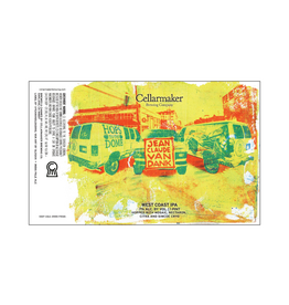 Cellarmaker Brewing Co. Jean Claude van Dank West Coast IPA  4 pack 12 oz