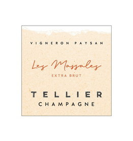 2022 Tellier Les Massales Champagne Extra Brut Sud d'Epernay  750 ml
