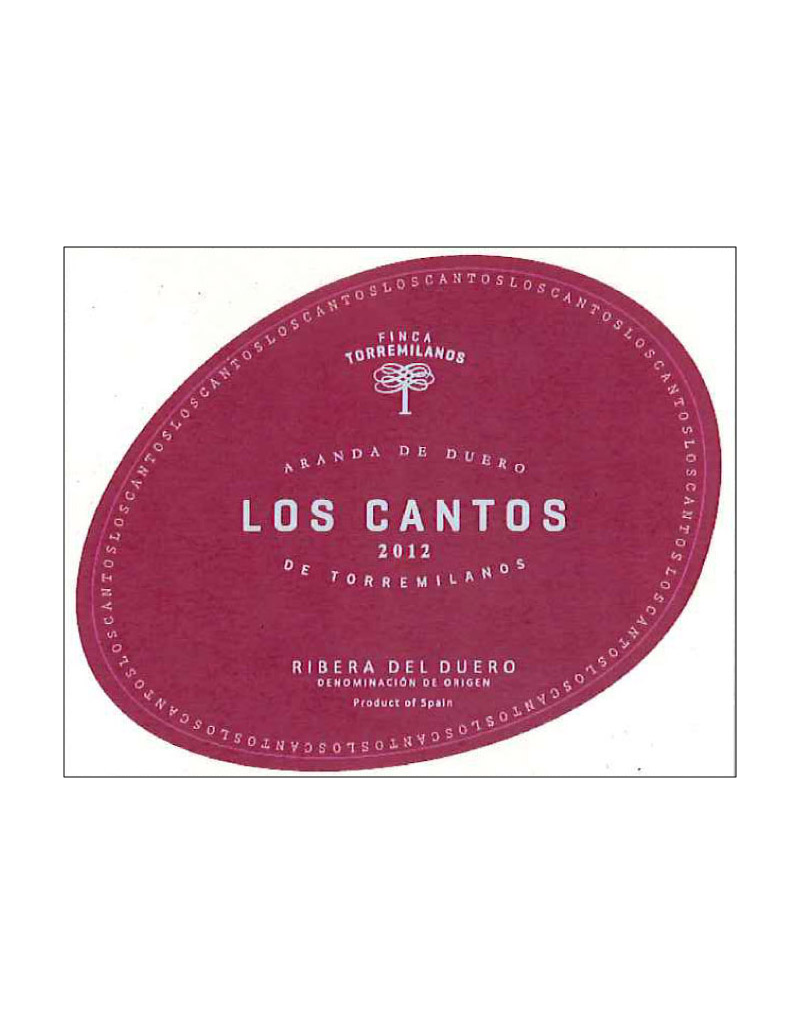 2022 Los Cantos de Torremilanos Ribera del Duero  750 ml