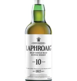 Laphroaig Laphroaig 10 year old Islay Single Malt Scotch  750 ml