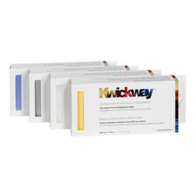 Kwickway KWICKWAY™ PRE-CUT STRIPS (SILVER) 8” x 3-3/4” (200 strips)
