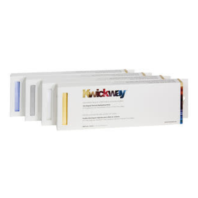 Kwickway KWICKWAY™ PRE-CUT STRIPS (SILVER) – 12” x 3-3/4” (150 strips)
