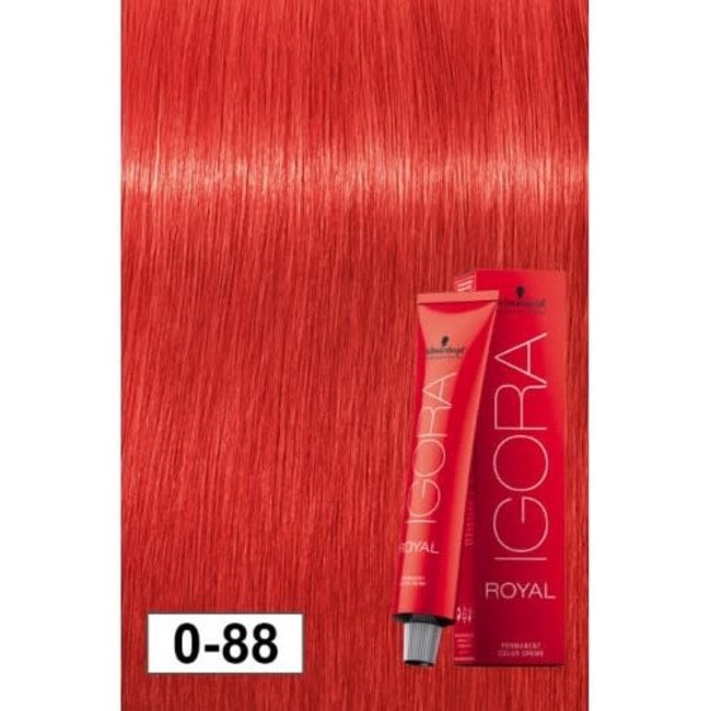 Schwarzkopf Igora 60g 0-88 Red Concentrate | HAIRWhisper | Canadian Made | Professional Hair Styling