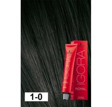 1-0 Black 60g - Igora Royal by Schwarzkopf