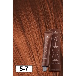 5-7 Color10 Light Copper Brown  60g - Igora Color10 by Schwarzkopf