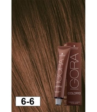 6-6 Color10 Dark Blonde Auburn  60g - Igora Color10 by Schwarzkopf