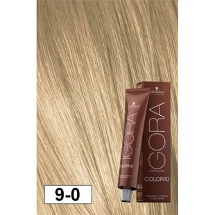 9-0 Color10 Extra Light Natural Blonde  60g - Igora Color10 by Schwarzkopf