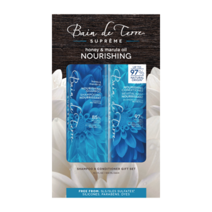 Bain De Terre Honey & Marula Oil Supreme Nourishing DUO  300ml