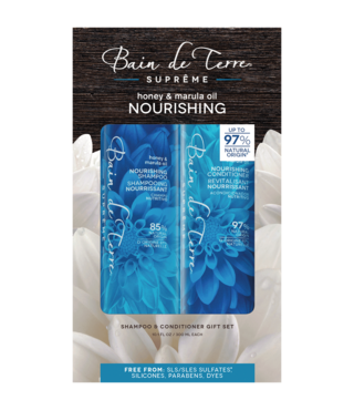 Bain De Terre Honey & Marula Oil Supreme Nourishing DUO  300ml