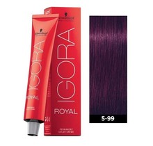 5-99 Light Brown Violet Extra 60g - Igora Royal by Schwarzkopf