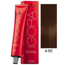 4-65 Medium Brown Chocolate Gold 60g - Igora Royal by Schwarzkopf