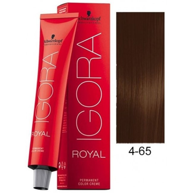 Schwarzkopf Igora Royal 60g 4 65 Medium Brown Chocolate Gold Hairwhisper Canadian Made Shears Professional Hair Styling Products