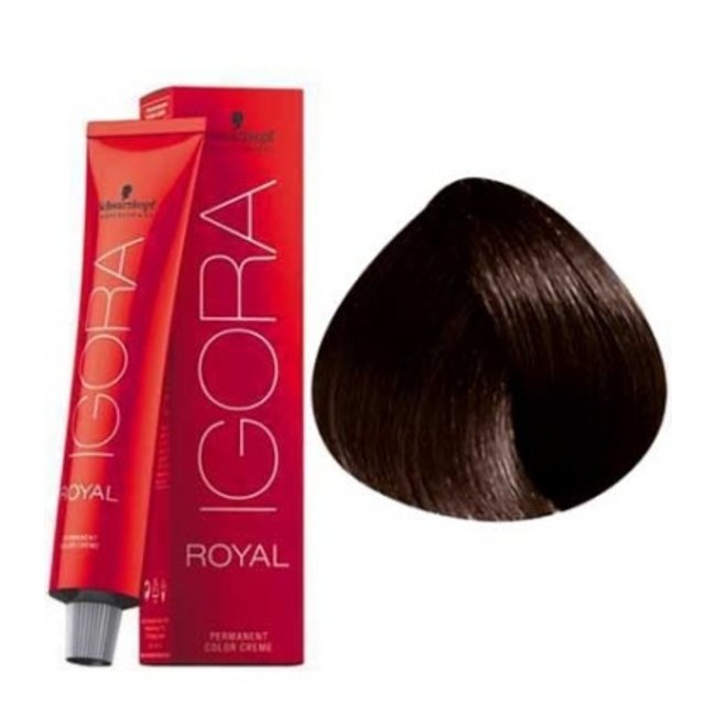 Schwarzkopf Igora Royal 60g 4-6 Medium Brown Chocolate | HAIRWhisper |  Canadian Made Shears | Professional Hair Styling Products