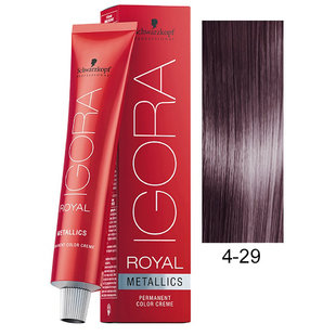 4-29 Medium Brown Ash Violet 60g - Igora Royal by Schwarzkopf