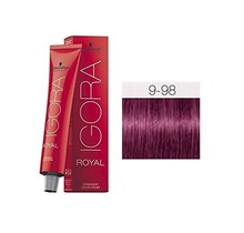 9-98 Extra Light Blonde Violet Red 60g - Igora Royal by Schwarzkopf