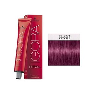 9-98 Extra Light Blonde Violet Red 60g - Igora Royal by Schwarzkopf