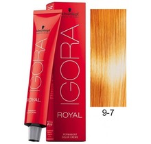 9-7 Extra Light Blonde Copper 60g - Igora Royal by Schwarzkopf