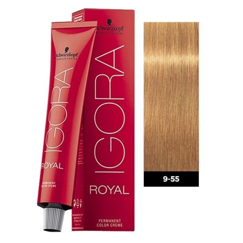 9-55 Extra Light Blonde Gold Extra 60g - Igora Royal by Schwarzkopf