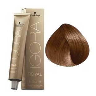 7-60 Medium Blonde Chocolate Natural 60g - Igora Royal Absolutes by Schwarzkopf